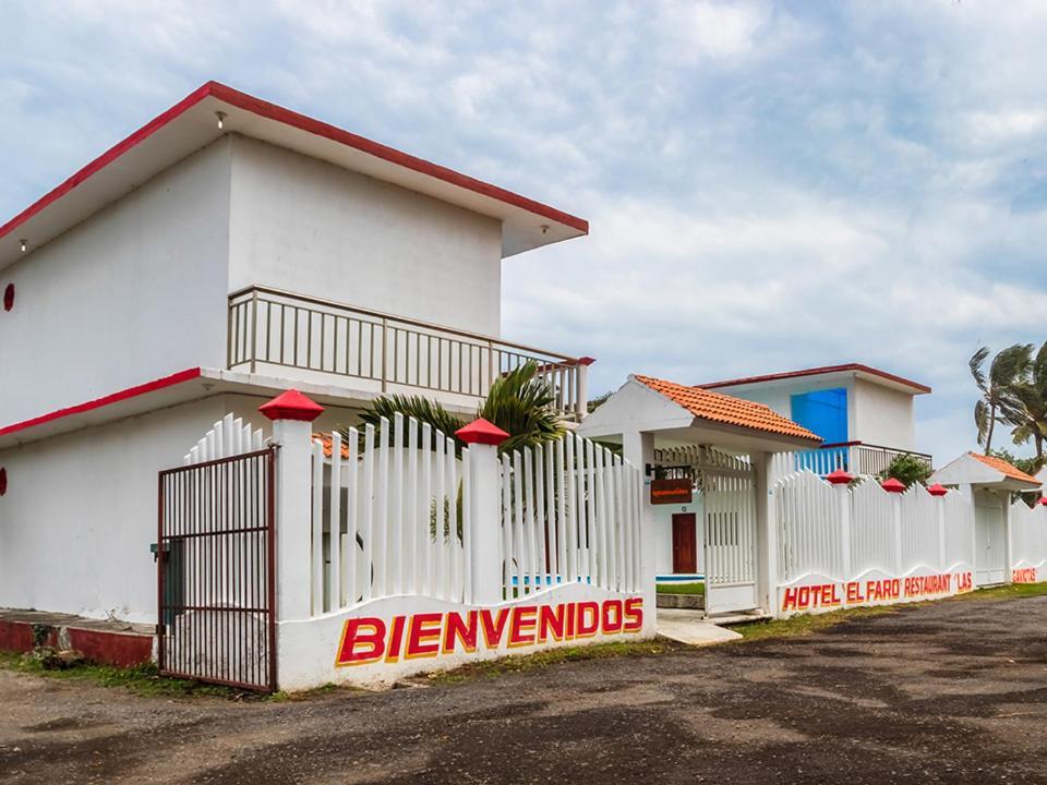 Hotel El Faro Playa Chachalacas Bagian luar foto
