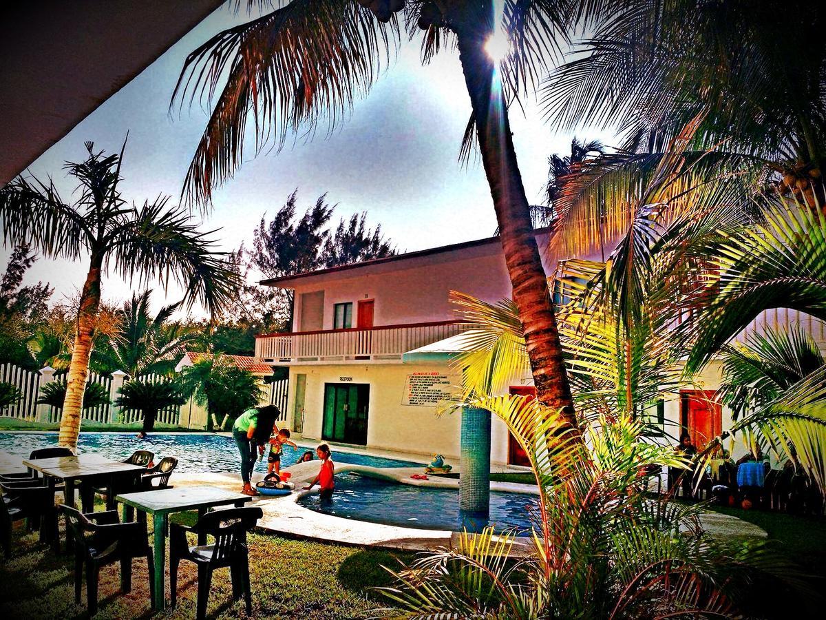Hotel El Faro Playa Chachalacas Bagian luar foto